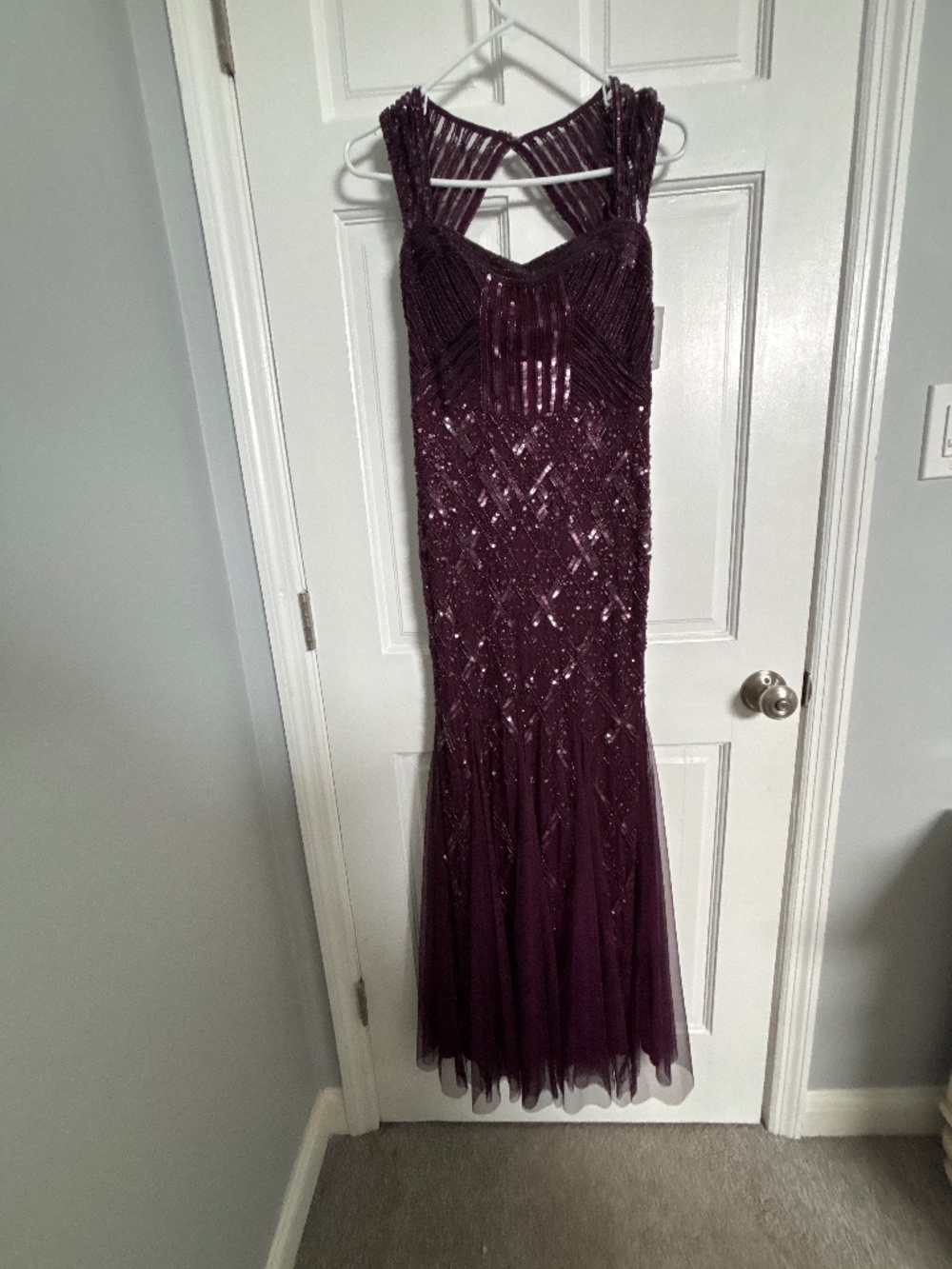 Plum Formal dress